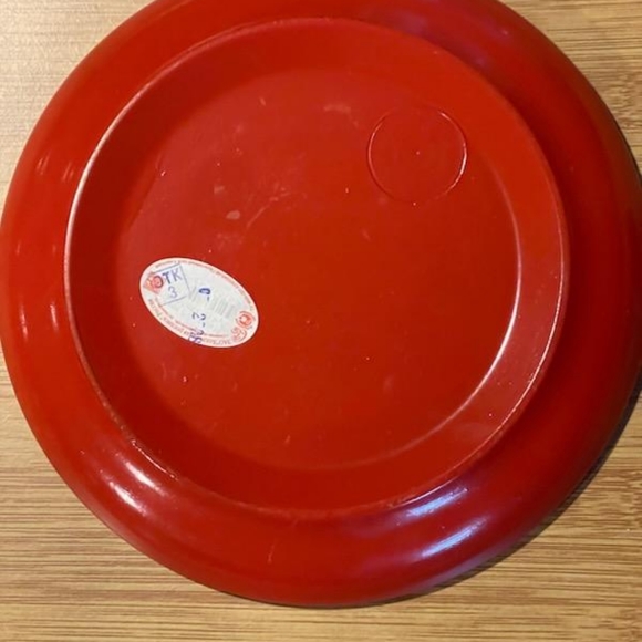 Vintage strawberries decorative plate - Khokhloma Painting Russian - Picture 3 of 12